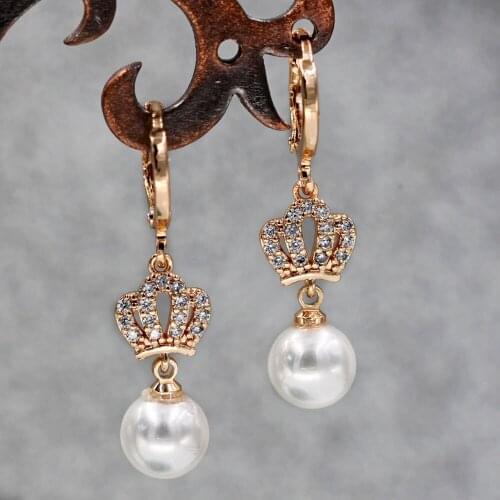 Bohemian earrings women earrings pendientes mujer moda 2019 boucles d oreille femme pearl earrings fashion jewelry accesorios