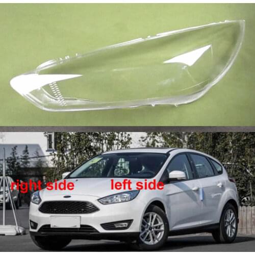 Plexiglass Cover Front Headlamps Transparent Lampshades Lamp Shell Masks For Ford Focus 2015 2016 2017 2018