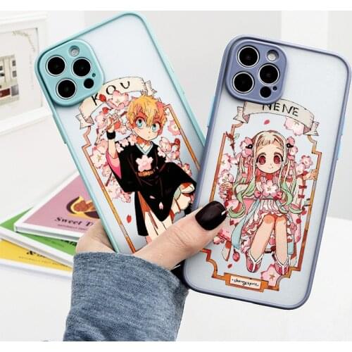 For Samsung Galaxy A31 A71 A72 A52 A51 A70 A50 A32 A21S S21 S20 FE S10 S9 S8 Plus A30 A11 A10 Anime Toilet Bound Hanako Kun Case