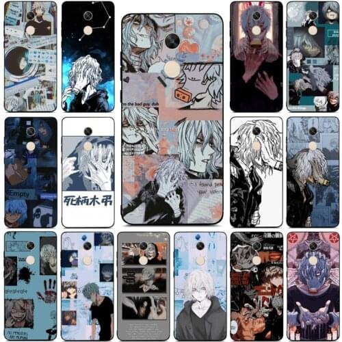 FHNBLJ Tomura Shigaraki collage Phone Case for RedMi note 4 5 7 8 9 pro 8T 5A 4X case