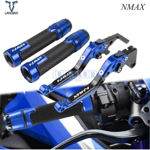 For Yamaha NMAX125 NMAX-125 2015 2016 2017 Motorcycle Folding Extendable Moto Adjustable Clutch Brake Levers Handlebar Grip