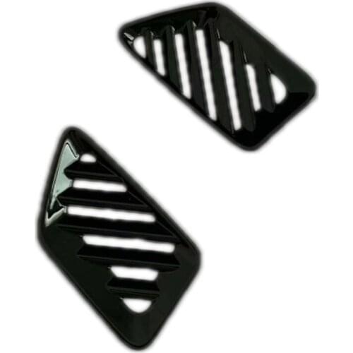 For Toyota Raize A200 2020 2021 Car Styling Carbon Fiber Interior Dashboard Upper Air Condition Outlet Cover Trim Accessories
