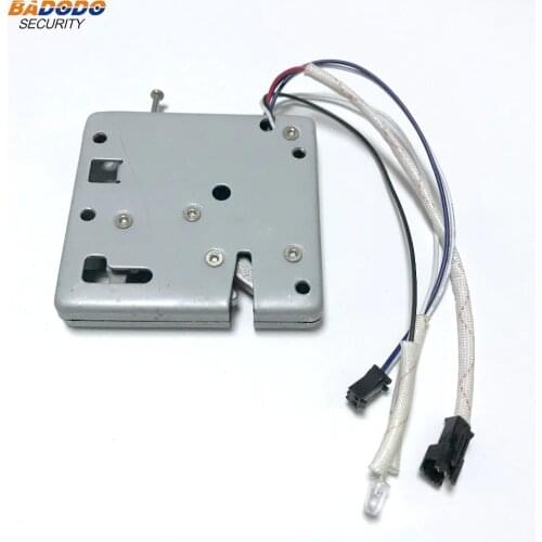 DC12V Mini electrical door Lock Smart Cabinet Lock fail secure for cupboard case anti-theft with door on/off status detection