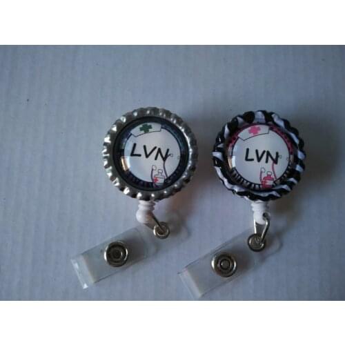LVN Retractable ID Badge Reel 10 pcs/lot