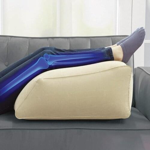 Inflatable Leg Pillow Sofa Bed Carpet Pillow Home Textile Inflatable Pillow Leg Foot Support Pillow Reliev Leg High Quality