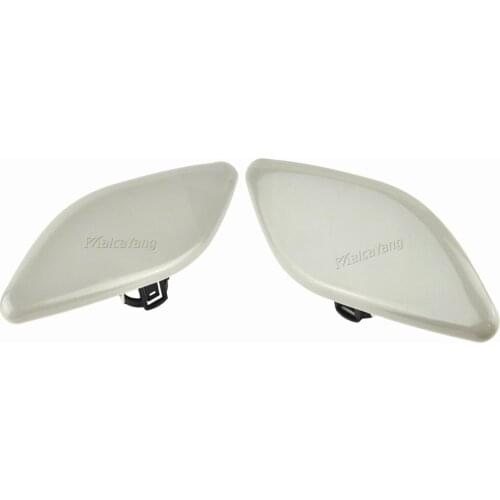 Pair of Car Headlight Washer Spray Nozzle Jet Cap LH RH BBP3-518G1 BBP3-518H1 For Maz da 3 2009-2012
