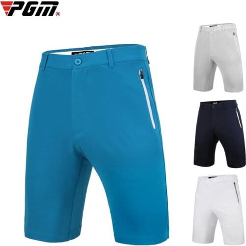 Pgm 2020 Men High Elastic Quick-Drying Golf Shorts Summer Breathable Mesh Golf Shorts Straight Golf Sportswear 2Xs-3Xl A7025