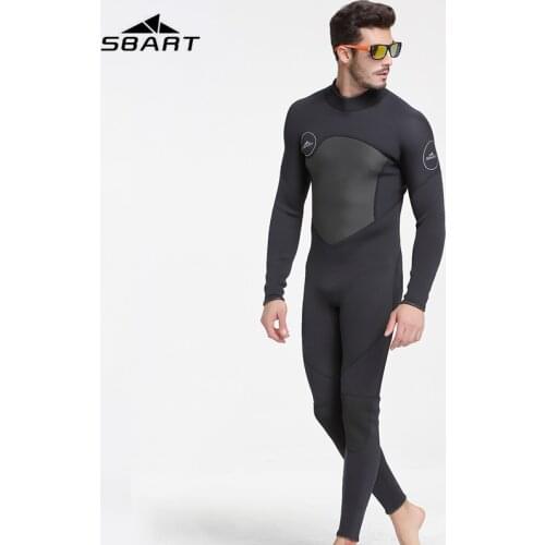 SBART Men 1.5mm neoprene wetsuit High elasticity stitching warm surfing Diving Equipment Jellyfish clothing long sleeved wetsuit
