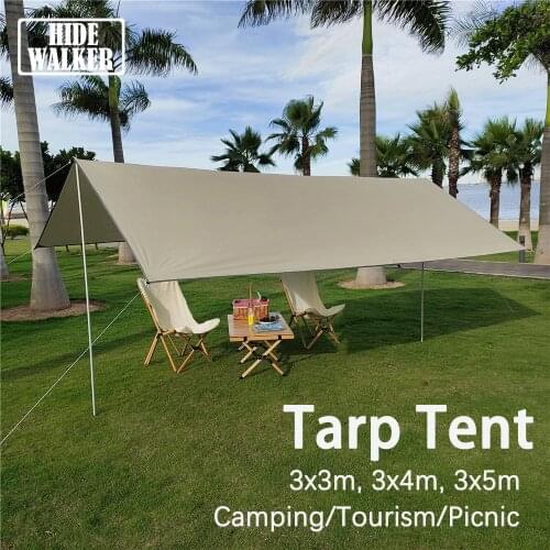 Tarp Tent Ultralight Awnings Shelters Shade Sail Sunshade Garden Canopy Tent Outdoor Camping Tarp Tourist Pergolas for Garden