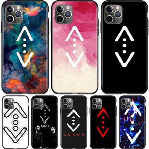 Turkish TV Series Cukur For Apple iPhone 12 11 Pro Max mini XS Max XR X 8 7 6 6S Plus 5S SE 2020 Soft Black Phone Case