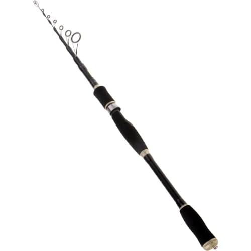 Carbon Fiber Fishing Rod Travel Spinning Lure Rod Sea Saltwater Pole 7-10FT