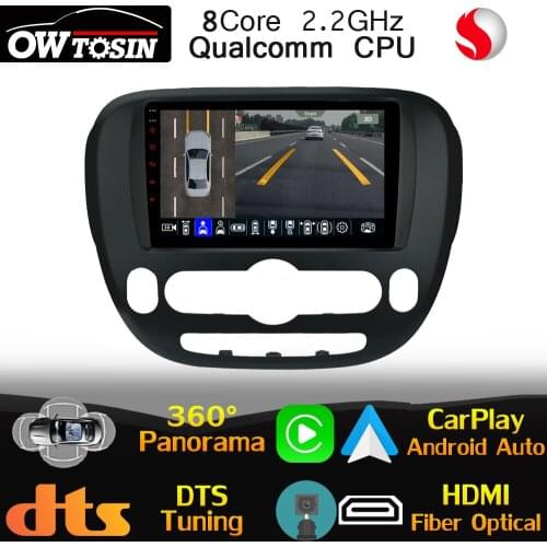 Qualcomm 8Core Android Car Multimedia For Kia Soul 2 PS 2013-2019 GPS Radio 360 Camera DSP HIFI DTS Head Unit HDMI CarPlay Auto