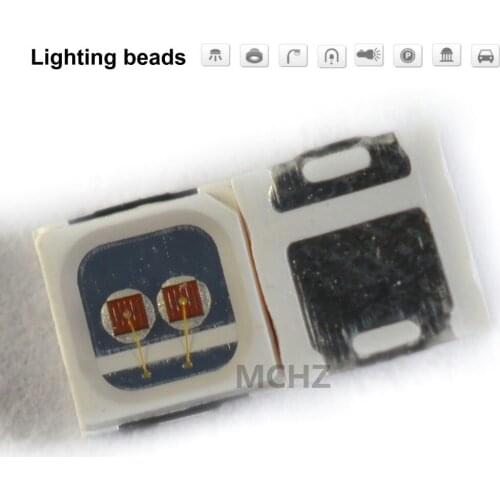 200PCS SMD LED beads 3030 Chip 1W 3V 6V 2W 3W 350MA 130LM red blue green white warm full power one Watt