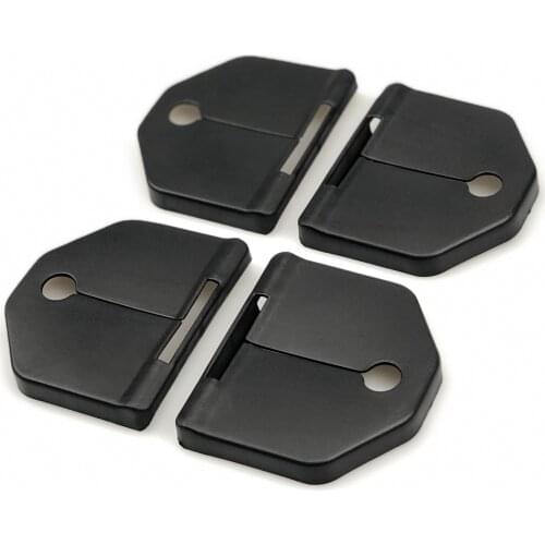 4pcs/lot Car Accessories Door Lock Anti Rust Protection Buckle Cover For Ford Mondeo (2006-2012)/C-MAX S-MAX B-MAX (2007-2008)