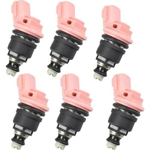 6ps/lot 16600-57Y01 1660057Y01 16600 57Y01 16600-57Y00 1660057Y00 Renovation fuel injector for MAXIMA 1993~1994 3.0L V6