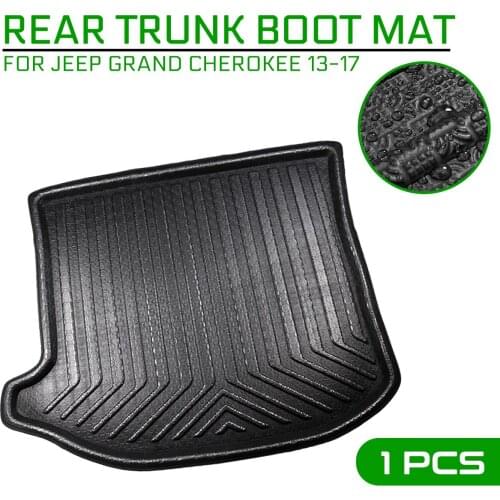 For Jeep Grand Cherokee 2013 2014 2015 2016 2017 Car Floor Mat Carpet Rear Trunk Anti-mud Cover