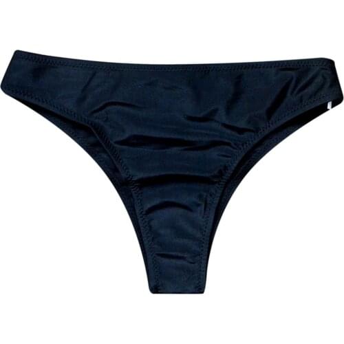 Brazilian G String Swimsuits Bikini Thong Bottom Swimwear Female Bikini 2021 T-back Swim Shorts Beach Pants Briefs Bañador Mujer