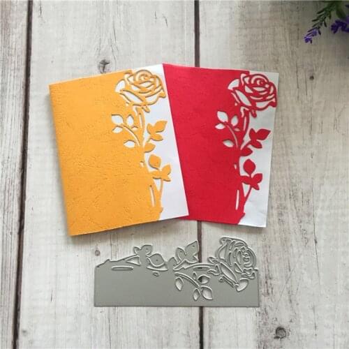 Flower edge new sewing metal cutting mold DIY clipboard envelope greeting card decoration craft stamping making template mold