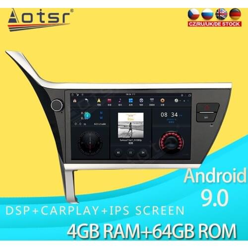 For Toyota Corolla LEVIN 2017 2018 MAX-PAD Android Car Multimedia player Car GPS Navigation Streaming night vision Camera Radio