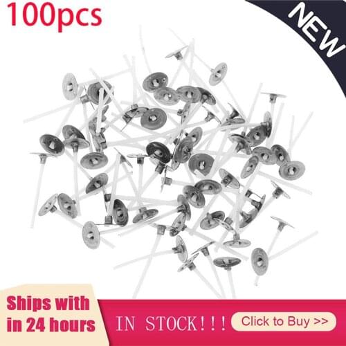 100PCS 9/15/20cm Cotton Candle Wick Flameless Wick Candle Making Birthday Christmas Candle Smokeless Candle Wicks Household