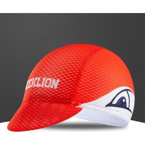 Geeklion Customize Outdoor Cycling Bike Cap Breathable High Elasticity Hat