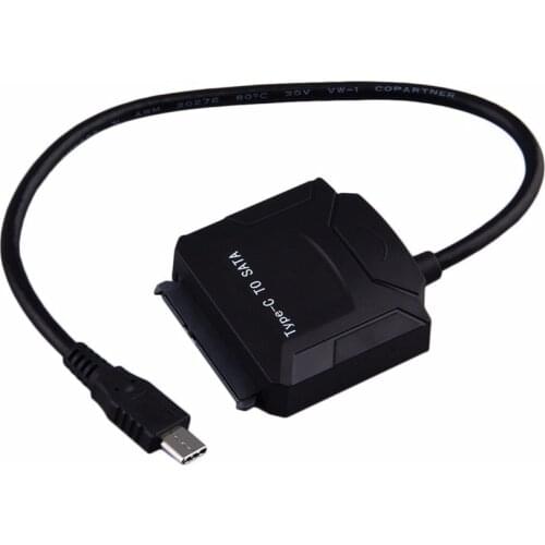 New Type C USB 3.1 Male to SATA 22 Pin 1.8 / 2.5 / 3.5 inch Hard Disk SSD Drive Adapter Cable HDD for Macbook and Laptop