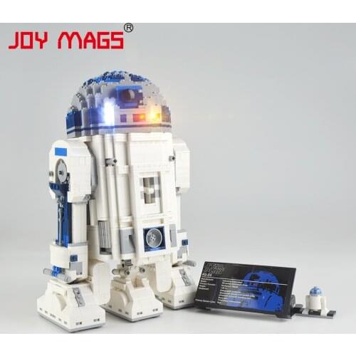 JOY MAGS Led Light Up Kit For Star war 10225 R2-D2 Compatible With 05043 35009 , (NOT Include Building Blocks Model)