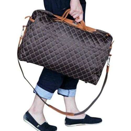 New atmospheric neutral casual fashion mens bag cross body embroidered bag large capacity handbag