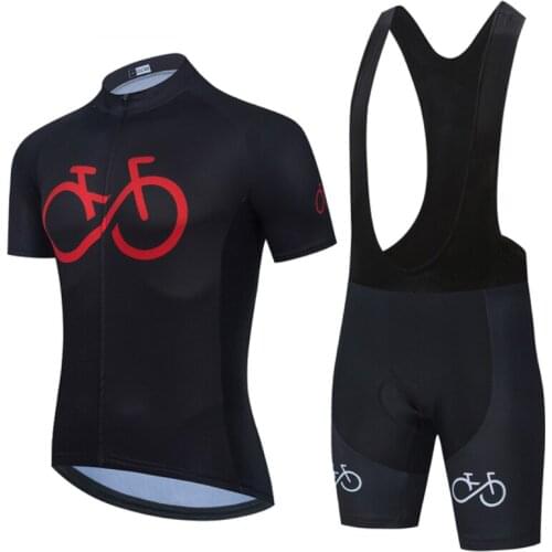 Mens outdoor new sports off-road cycling short-sleeved quick-drying breathable mountain bike cycling jersey