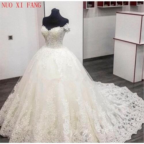 NUO XI FANG Wedding Dresses With A Train