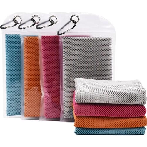 Cooling Towel 30×100cm Soft Breathable Chilly Towel for Sports,Gym,Yoga,Camping,Running Super Absorbent and Ultra Compact