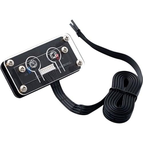 Desktop Computer Switch External Power Switch Power Button+Restart Button PC Case Power Supply Button