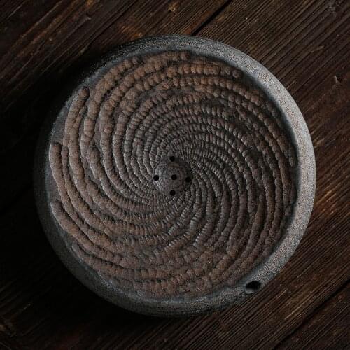 Pot Bearing Impounding Reservoir Kettle Bearing Hu Dian Dry-Bulb Disk Tea Saucer Kung Fu Tea Accessories Teapot Tray Tea Tray