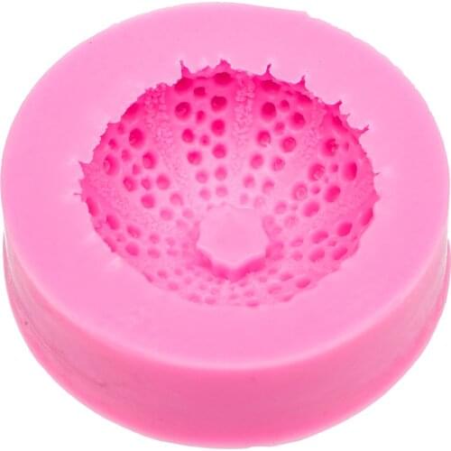 Conch shell Cutting Dies 3D Craft Relief Fondant Chocolate silicone Mold Cake Decorating kitchen pastry used molding tools F1006