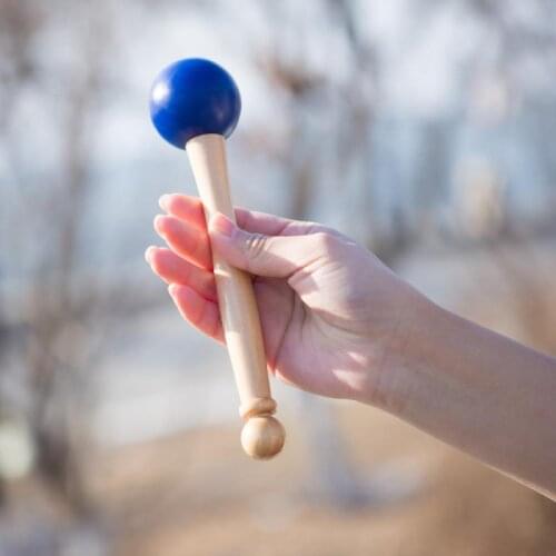 Indigo Colors Rubber Striker Rubber Mallet for Playing Crystal Singing Bowl