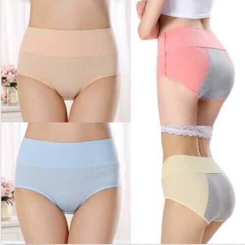 Leak Proof Menstrual Panties Comfortable Physiological Pants Women Underwear Period Cotton Waterproof Briefs Plus Size Lingerie