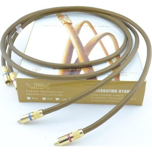 Pair Integration Hybrid audio RCA interconnects Cable With original box new 2M pair