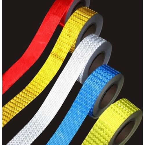300cmx5cm Truck Trailer Auto Bike Reflectante Sticker Decoration Accessories Car Reflective Strip Safety Warning Mark
