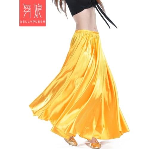 Dancers color butyl skirt belly dance big belly dance dress skirt to belly dance costumes stage costumes