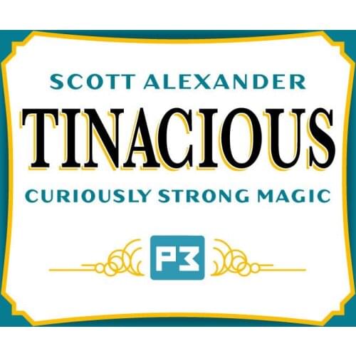 TINacious by Scott Alexander Magic Magic Props Gimmicks Close Up Street Stage Magic Mentalism Tricks