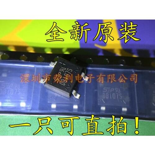 100% New&original DB107S SOP-4 DB107 / 1A 1000V SEP BOM