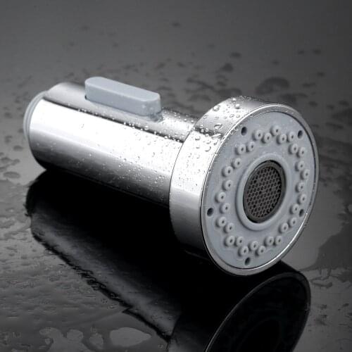 1X 1/2" Kitchen Faucet Spouts Pull-out Shower Head Switch Out Of Water Spray Tap Standard Bathroom Basin Sink Shower Spray Head