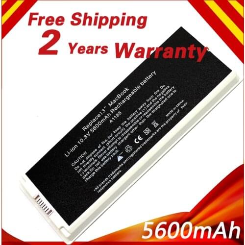 A1185 Laptop Battery for Apple MacBook 13" A1181( 2006-2009 years ) MA561 MA566 MA566J/A MA566FE/A MA255 MA472 MA699 MA700 MA701