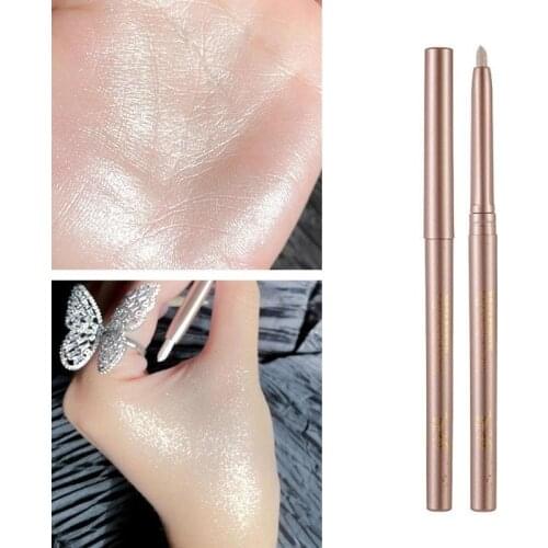 Diamond Glitter Eyeshadow Pencil Highlighter Long Lasting Waterproof Beauty Makeup Lying Silkworm Pen Makeup Tools