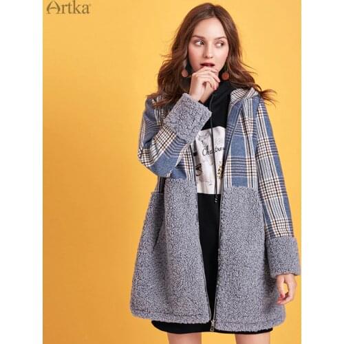 Женские модные пальто Artka China At AliExpress