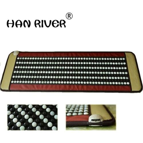 Free shipping ms tomalin sofa cushion germanium stone care jade heating mattress pad body massage apparatus