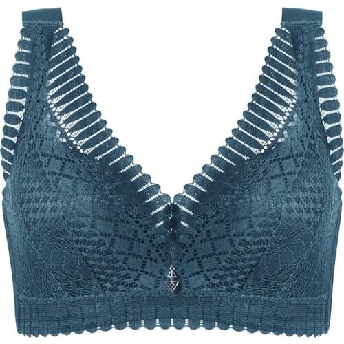 BS25 Sexy Lingerie Plus size Bras Seamless Full Cup Brassiere Women Big Cup Top Wireless Underwear Comfortable Bralette