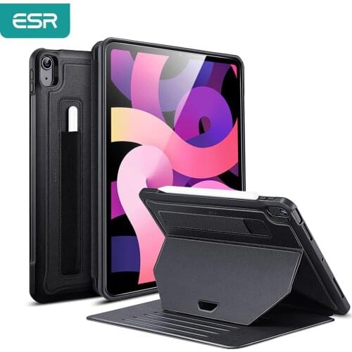 ESR Case for 2020 iPad Air 4/iPad 8th 7th/iPad Pro 11''/12.9'' Inch 2nd 4th Gen Stronger Protect Cover 7 Stands Magnetic Case