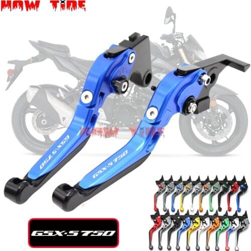 For SUZUKI GSX-S750 GSX S750 GSX-S 750 GSXS750 2011-2016 Motorcycle Folding Extendable Brake Clutch Levers