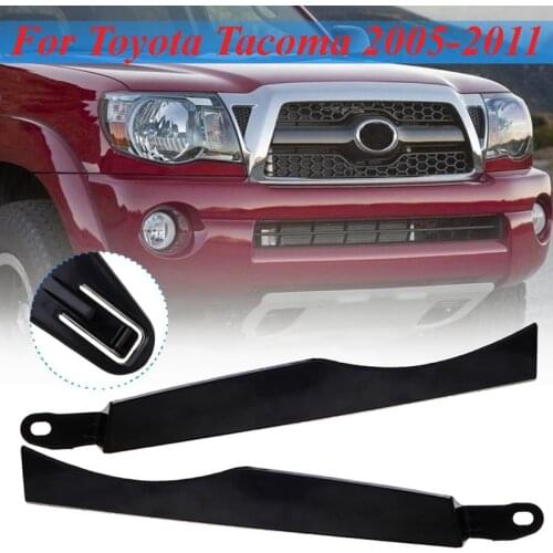 For Toyota Tacoma 2005-20011 Front Bumper Grille Headlight Filler Trim Panels Pair 5251304020C0 5251204020C0